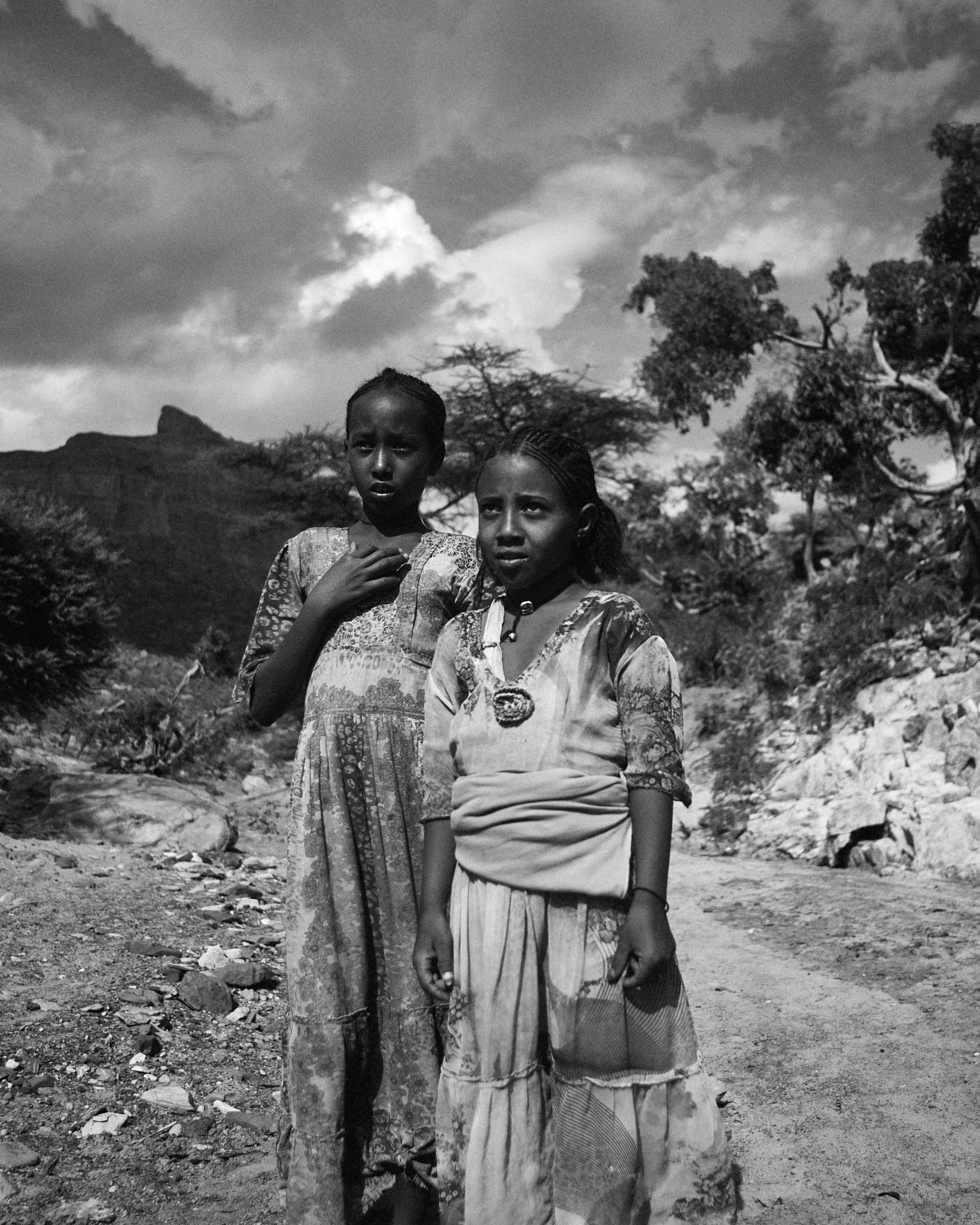 Girls in Guh, Ethipoia photo by Jamie Williams
